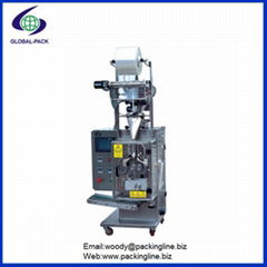 Vertical powder filling forming sealing