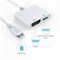 2 in1 Lightning 8 Pin Male to HDMI Adapter 2