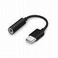 USB Type C to 3.5mm Female Audio Adapter Aux Cable Stereo Earphone Convertor