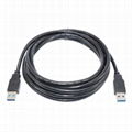 USB Cable Male to Male, USB 3.0 Type A