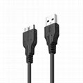 Micro USB 3.0 Cable A to Micro B 20cm 3