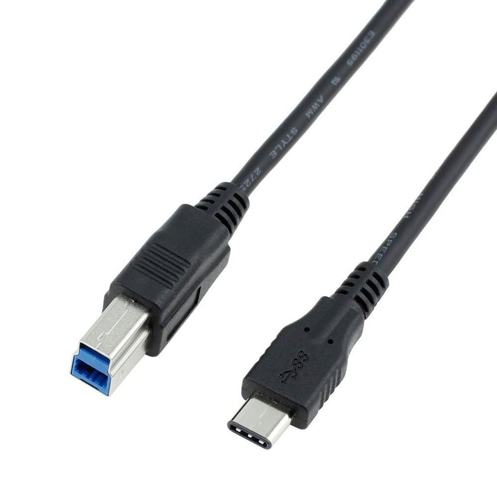 3.1 USB Type C To USB 3.0 B type Male Charge Data Cable For Printer HUB HDD 2