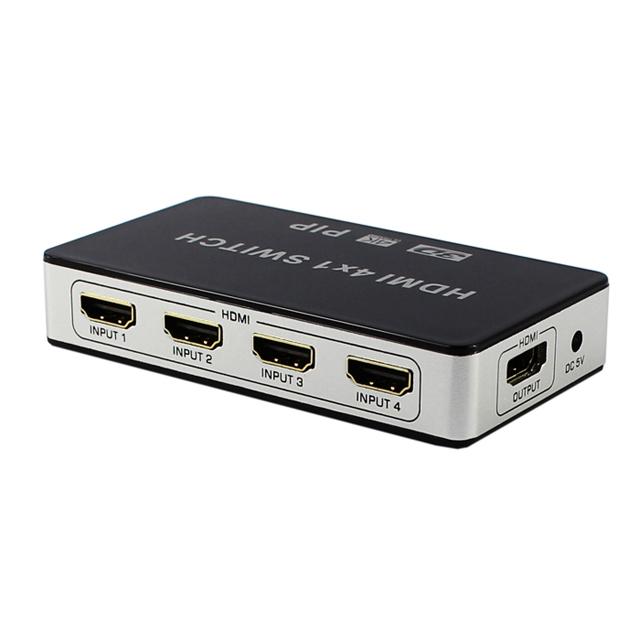 HDMI Switcher 4 X1 1.4version 1080P 4Kx2K for audio /video distribution  3