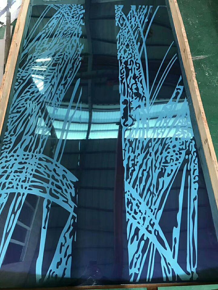 不鏽鋼寶石藍電梯板 3