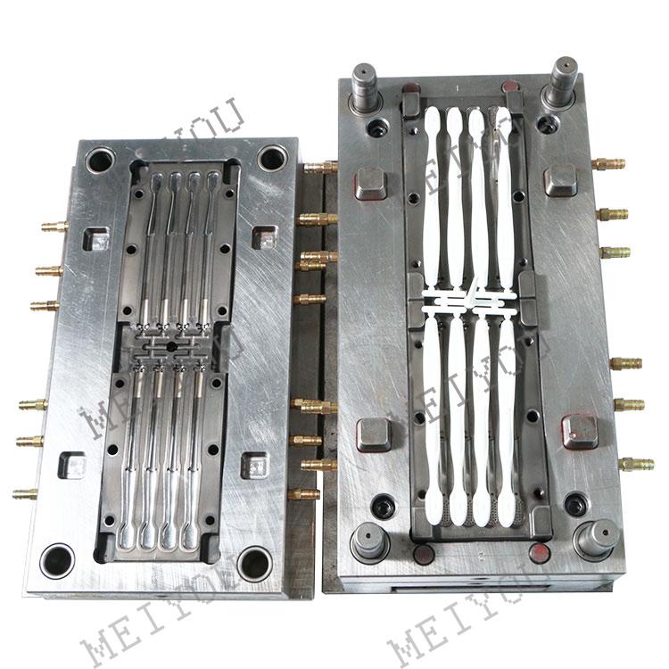 Custom Multi Cavities High Precision Plastic Toothbrush Injection Mould Mold