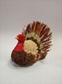 Natural turkey decoration 1