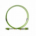 OM5 Duplex LC - LC Fiber Optic Patch Cord