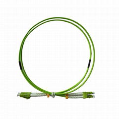 OM5 Duplex LC - LC Fiber Optic Patch Cord