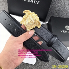         belt         PALAZZO BELT WITH MEDUSA BUCKLE         Mens Belt         M