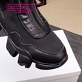          JAW HIGH SNEAKERS IN NYLON LEATHER AND KNIT          PARIS STRAP SNEAKE 7