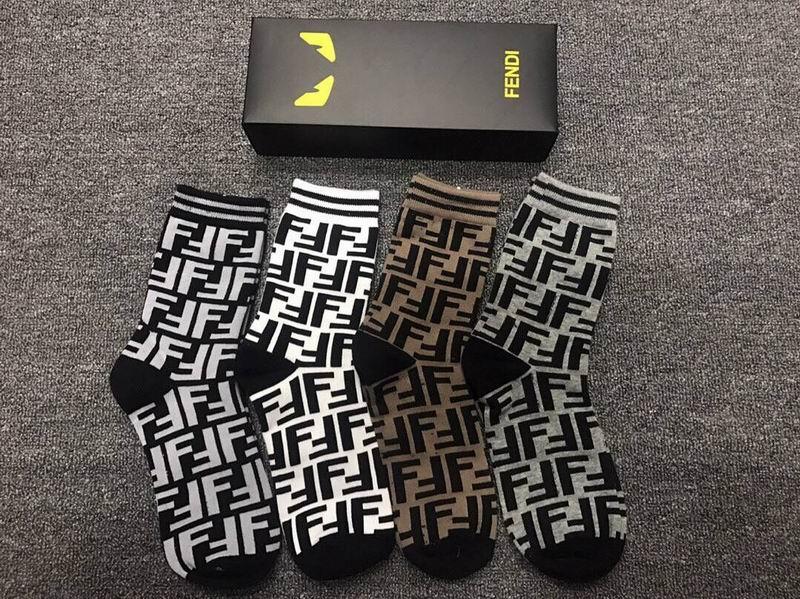 wholesale       Women Long Sock FF Pattern Stockings Blend       Winter Cotton S 11
