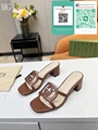 Women's Interlocking G slide sandal