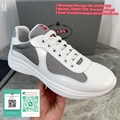 Prada America Cup Bike Fabric Sneakers light blue Various colors free shipping