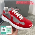 Prada America Cup Bike Fabric Sneakers light blue Various colors free shipping