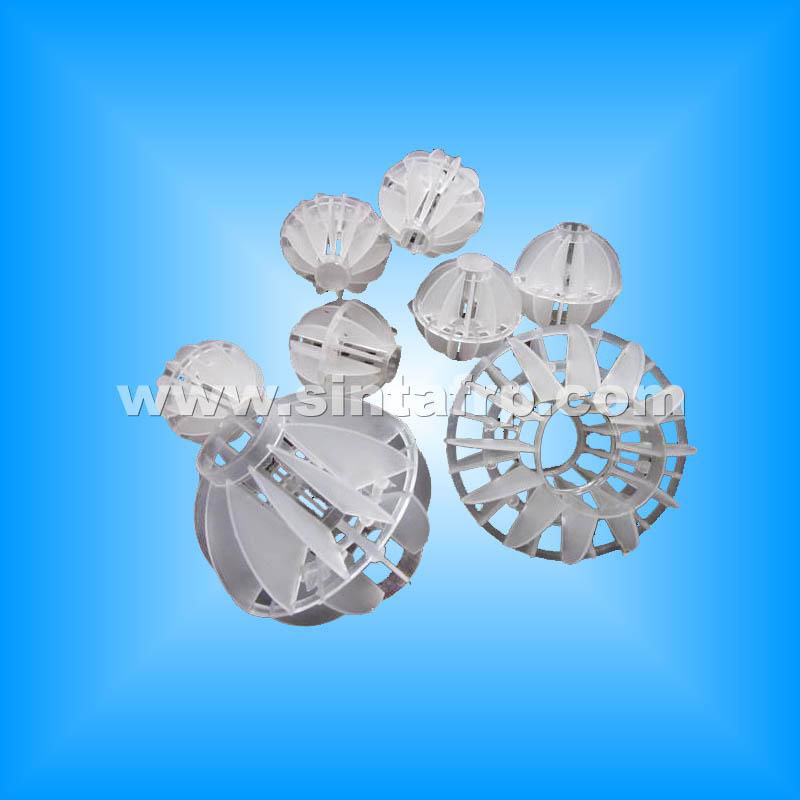 Polyhedral Polyhedral Balls Plastic Bio Filter Media