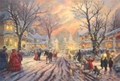 Modern Thomas Kinkade Landscape oil painting TK000