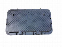 JRC4 ductile iron manhole cover for Etisalat