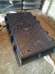 JRC12 ductile iron manhole cover for Etisalat