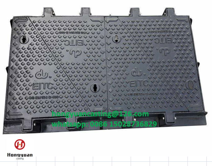 JRC12 ductile iron manhole cover for Etisalat and Du