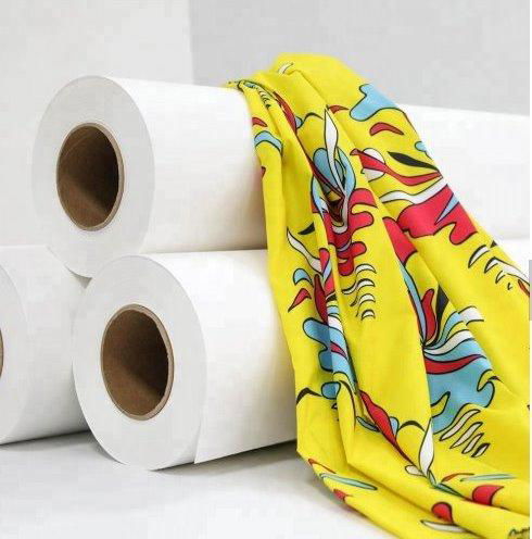 Sublimation transfer paper ,Premium 46gsm fast dry dye sublimation paper roll