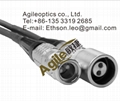 Push-Pull Self-Latching Military Optic Connector 1