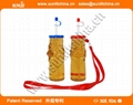 Logo Print Novelty Slush Yard Cups With Lid & Straw 2