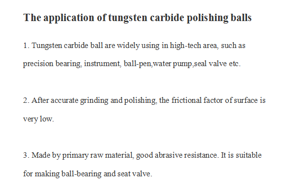 tungsten carbide hardness ball YG6 also named tungsten ball  3