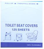 1/4 fold disposable Toilet seat cover paper