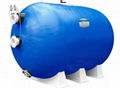 Horizontal sand filter