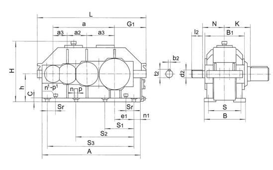 QY3D450Reducer of Hard Gear Crane 5