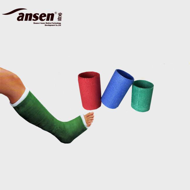 AnsenCast High Grade Orthopedic Cast Tape Light-Weight Fibers Glass Cast 