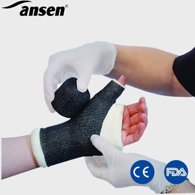 AnsenCast Incredible Strength Cast Tape Water Activated Orthopedic Casting Tape 4