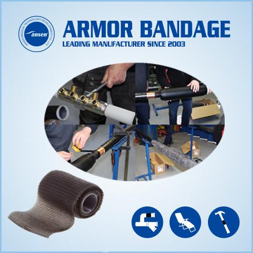 4”x4.57 m Armorcast Long life Armor bandage Cast Tape for cable jacket repair 3