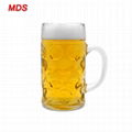 High quality China glass cup beer mug with price