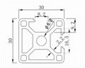 Hot Sale smart lean profile system  BT3030E2 2