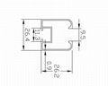  aluminium profile system  aluminum tube 2051 2