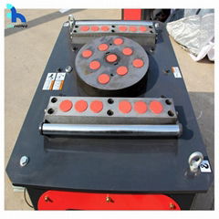 Small steel bar bending machine