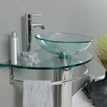 High quality coloured glass washing basin, glass wash basin 2