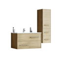 DP Fancy wall bathroom vanity cabinet set  single sink,wood fnish laminated 1