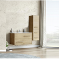 DP Fancy wall bathroom vanity cabinet set  single sink,wood fnish laminated 2
