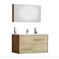 DP Fancy wall bathroom vanity cabinet set  single sink,wood fnish laminated 3