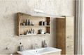 DP Fancy wall bathroom vanity cabinet set  single sink,wood fnish laminated 4