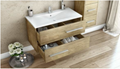 DP Fancy wall bathroom vanity cabinet set  single sink,wood fnish laminated 5