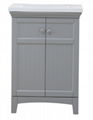 24'' Grey bathroom Vanity with China