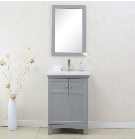 24'' Grey bathroom Vanity with China Supplier 2