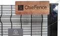 Galvanized anti-climb 3510 security fence with curves