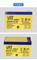 12V7AH sealed lead acid battery electronic balance battery can resist to 88℃ 4