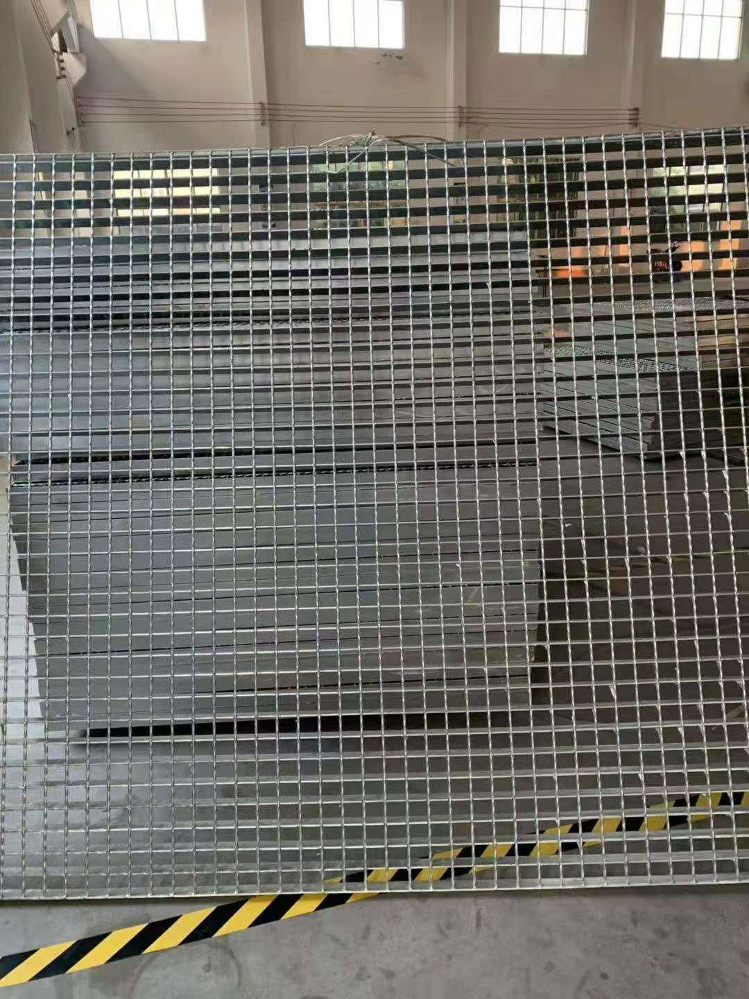Steel grating step plate groove cover plate