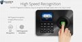Biometric Fingerprint Time Attendance Recorder Access Control For Office 3