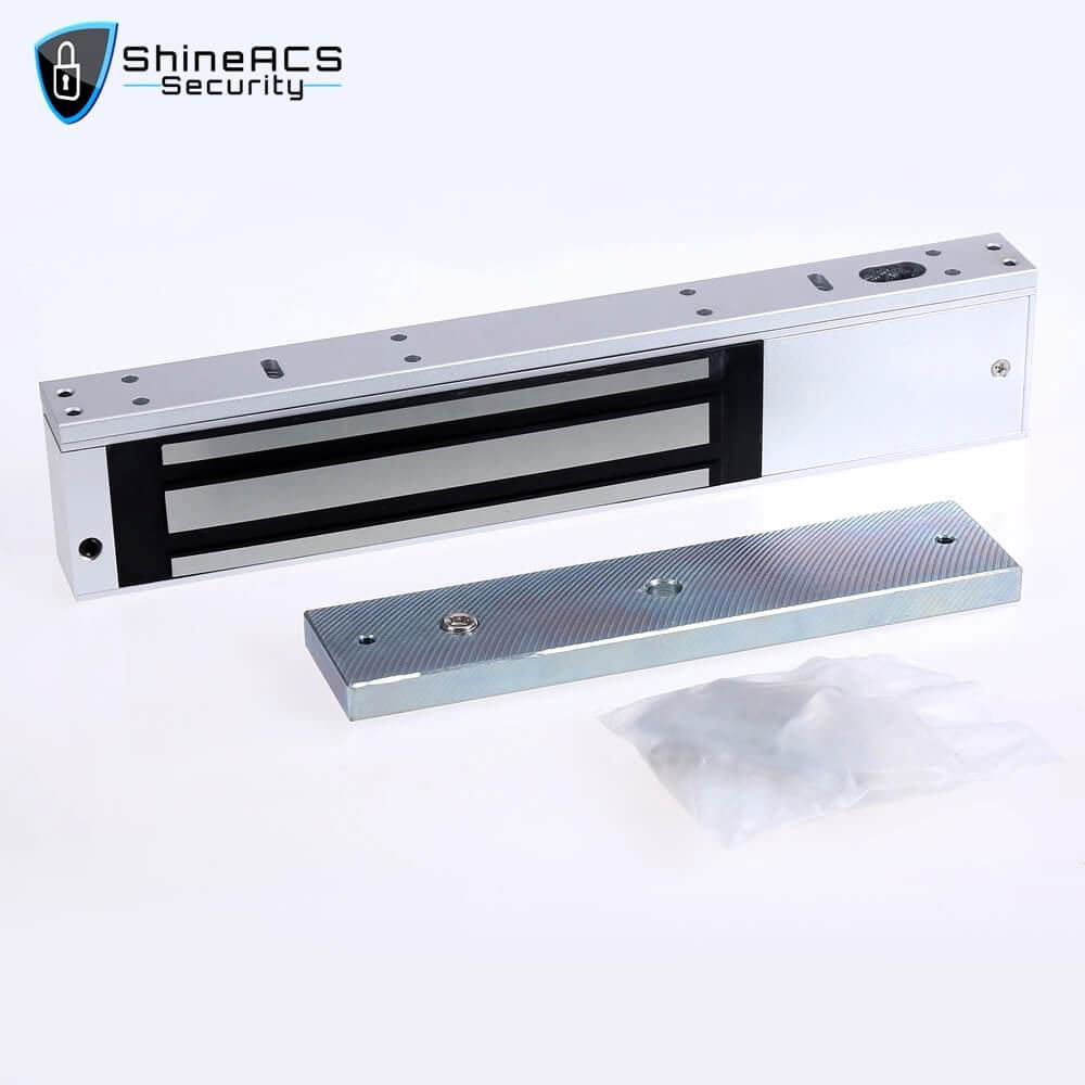 380kg Electromagnetic Lock Frameless Glass Door 3